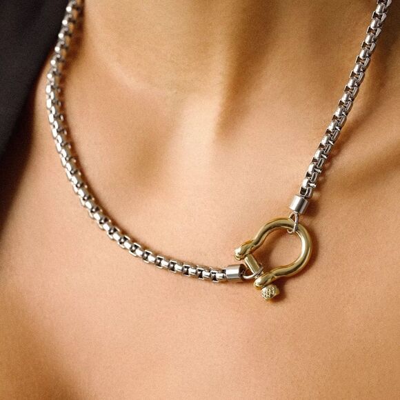 Link chain Necklace #1497 - Picture 1 of 4